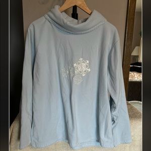 Cabela’s Baby Blue Soft Fleece Sweater - XL